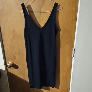 Elegant Black Sleeveless Dress